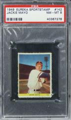 Jackie Mayo #142 Baseball Cards 1949 Eureka Sportstamps Prices