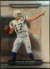 Philip Rivers #24 Football Cards 2010 Topps Platinum Prices