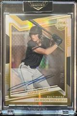 Jackson Holliday [Aspirations Die Cut Gold] Baseball Cards 2022 Panini Elite Extra Edition Prices
