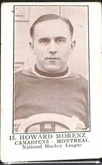 Howie Morenz Hockey Cards 1923 V145-1 Paterson Prices