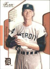 Jim Bunning #30 Baseball Cards 2003 Flair Greats Prices