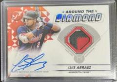 Luis Arraez [Red] #ADR-LA Baseball Cards 2023 Topps Pristine Around the Diamond Autograph Relic Prices