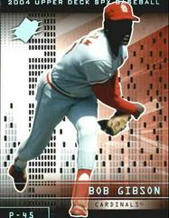 Bob Gibson #101 Baseball Cards 2004 Spx Prices