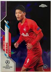 Hee chan Hwang [Purple] Soccer Cards 2019 Topps Chrome UEFA Champions League Sapphire Prices