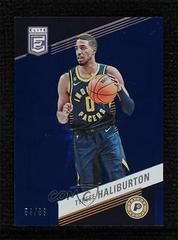 Tyrese Haliburton [Blue] #100 Basketball Cards 2022 Panini Donruss Elite Prices
