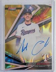 Anthony Gutierrez [Gold Lava] #B22-AG Baseball Cards 2022 Bowman's Best of Autographs Prices