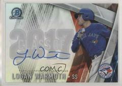 Logan Warmoth #C17A-LW Baseball Cards 2017 Bowman Draft Class of Autographs Prices