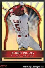 Albert Pujols [Refractor] #25 Baseball Cards 2011 Finest Prices