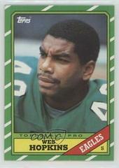 Wes Hopkins Football Cards 1986 Topps Prices