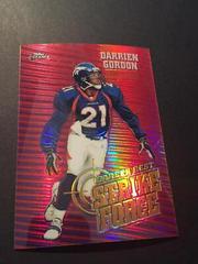 Darrien Gordon [Refractor] Football Cards 1999 Topps Chrome Season's Best Prices
