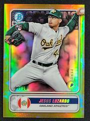 Jesus Luzardo [Gold Refractor] Baseball Cards 2020 Bowman Chrome Spanning the Globe Prices