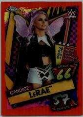 Candice LeRae [Orange] Wrestling Cards 2021 Topps Slam Attax Chrome WWE Prices