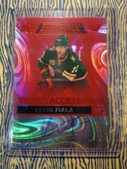 Kevin Fiala [Red] Hockey Cards 2021 Upper Deck Credentials Ticket Access Autographs Prices