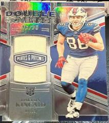Dalton Kincaid #DC-13 Football Cards 2023 Panini Plates and Patches Double Coverage Prices