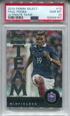 Paul Pogba Soccer Cards 2015 Panini Select Ultimate Team Prices