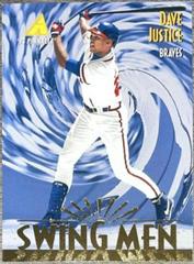 Dave Justice #285 Baseball Cards 1995 Pinnacle Prices