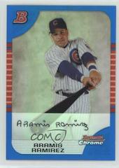 Aramis Ramirez [Blue Refractor] #102 Baseball Cards 2005 Bowman Chrome Prices
