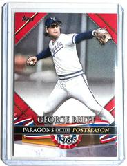 George Brett [Red] #PP-6 Baseball Cards 2022 Topps Update Paragons of the Postseason Prices