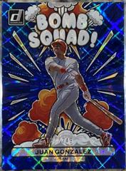 Juan Gonzalez [Blue] #BS7 Baseball Cards 2023 Panini Donruss Bomb Squad Prices