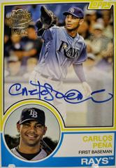 Carlos Pena #83FF-CP Baseball Cards 2022 Topps Archives 1983 Fan Favorites Autographs Prices