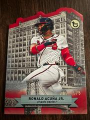 Ronald Acuna Jr. [60 Broadway Red Die Cut] #13 Baseball Cards 2023 Topps Brooklyn Collection Prices