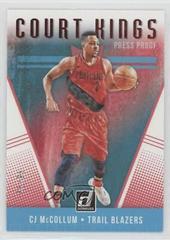 CJ McCollum [Press Proof Red] #4 Basketball Cards 2018 Panini Donruss Court Kings Prices