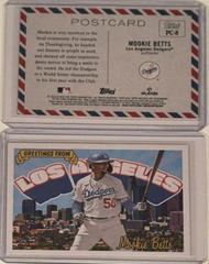 Mookie Betts #PC-8 Baseball Cards 2022 Topps Archives Postcards Prices