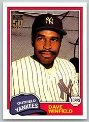 Dave Winfield [1981 Reprint] #T103 Baseball Cards 2001 Topps Traded Prices