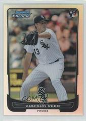Addison Reed #59 Baseball Cards 2012 Bowman Chrome Prices