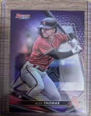 Alek Thomas [Purple] #22 Baseball Cards 2022 Bowman's Best Prices