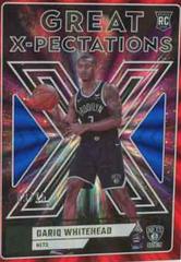 Dariq Whitehead [Red Blue] #19 Basketball Cards 2023 Panini Donruss Great X Pectations Prices