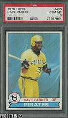 Dave Parker Baseball Cards 1979 Topps Prices