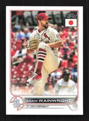 Adam Wainwright #178 Baseball Cards 2022 Topps Japan Edition Prices