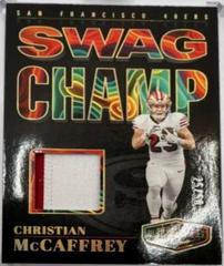 Christian McCaffrey #SC-CM Football Cards 2023 Panini Plates and Patches Swag Champ Prices