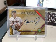 Cal Ripken Jr. [Red] #GGA-CPJ Baseball Cards 2022 Topps Tribute Solid Gold Greats Autographs Prices