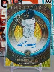 Alex Binelas [Gold] #PA-AB Baseball Cards 2022 Bowman Inception Prospect Autographs Prices
