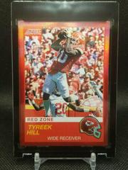Tyreek Hill [Red Zone] #4 Football Cards 2019 Panini Score Prices