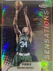 Paul Pierce [Refractor w/ Coating] Basketball Cards 1999 Finest Prices