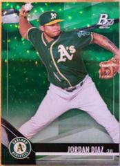 Lewin Diaz [Green Icy Foil] #1 Baseball Cards 2021 Bowman Platinum Prices