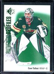 Cam Talbot [Green] #AP-2 Hockey Cards 2021 SP Authentic Profiles Prices