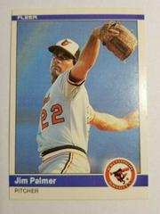Jim Palmer #16 Baseball Cards 1984 Fleer Prices