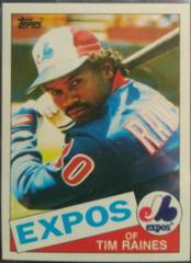 Tim Raines #630 Baseball Cards 1985 Topps Mini Prices