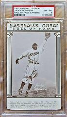 Jackie Robinson Baseball Cards 1977 Baseball's Great Hall of Fame Exhibits Prices
