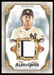 Giancarlo Stanton #AGRB-GS Baseball Cards 2022 Topps Allen & Ginter Relics B Prices