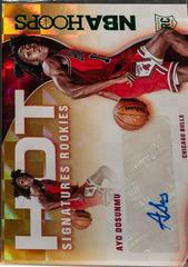 Ayo Dosunmu [Green] #JSR-AD Basketball Cards 2021 Panini Hoops Hot Signatures Rookies Prices