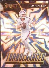 Josh Allen [Silver] Football Cards 2021 Panini Select Turbocharged Prices