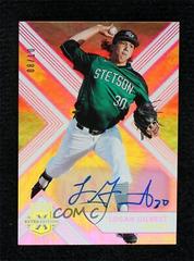 Logan Gilbert [Autograph Tie Dye] #13 Baseball Cards 2018 Panini Elite Extra Edition Prices