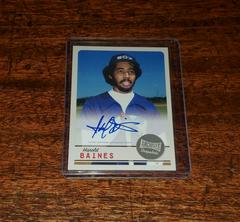 Harold Baines [Autograph] #AS-HB Baseball Cards 2019 Topps Archives Snapshots Prices