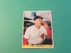 Tony Cuccinello #81 Baseball Cards 1949 Eureka Sportstamps Prices