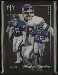 Lawrence Taylor [Holo Silver] #17 Football Cards 2022 Panini National Treasures Modern Masters Prices